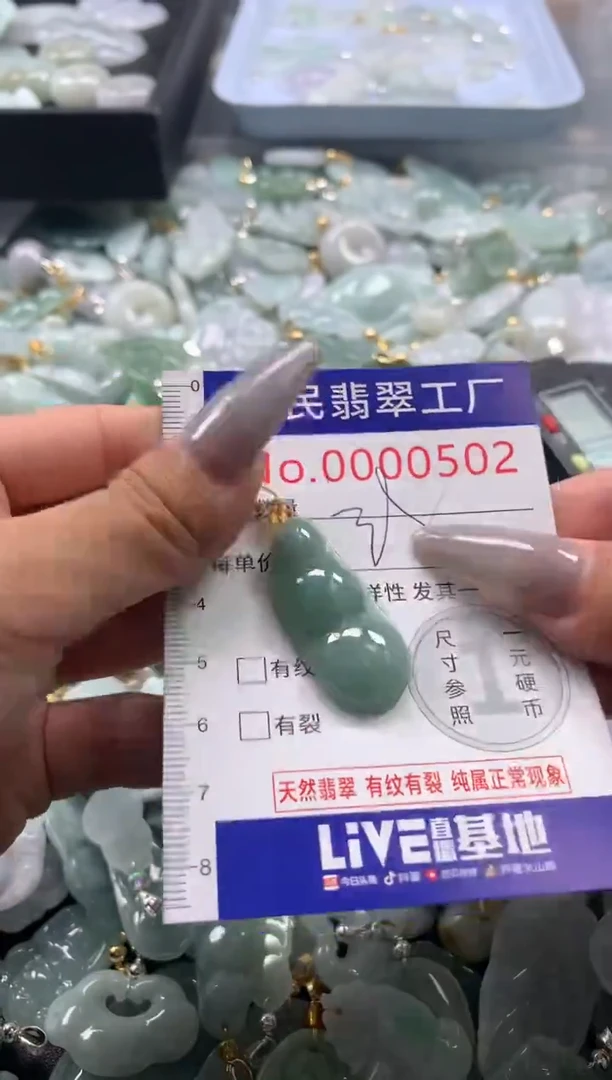 颈饰未镶嵌翡翠502