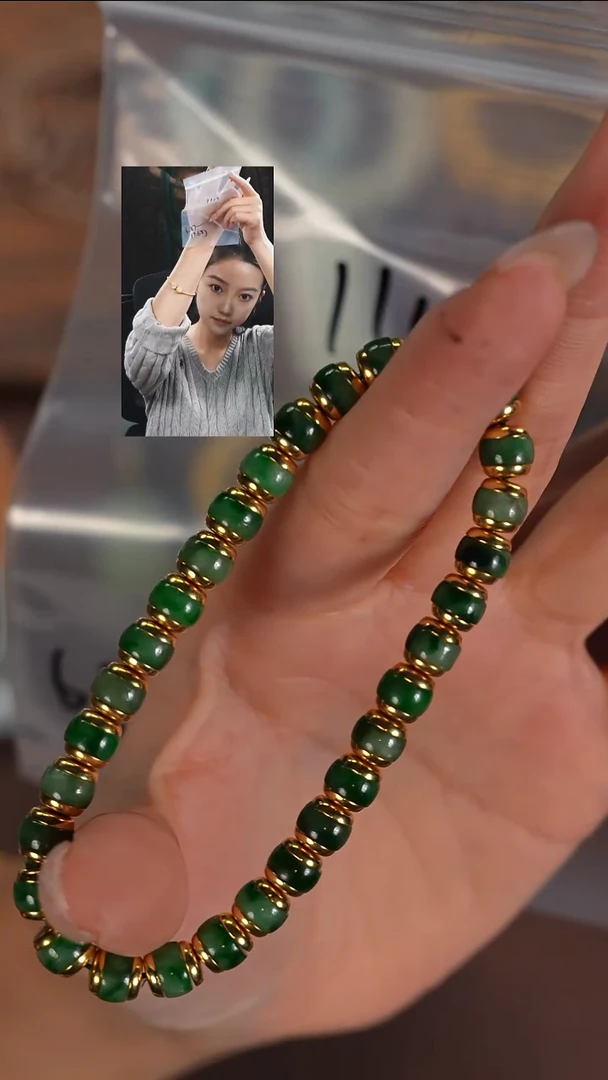 未镶嵌手串翡翠爱***?若雨臣品质回血