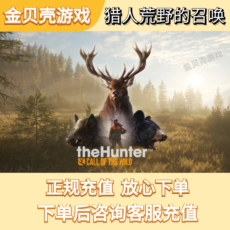 PC正版国服猎人荒野的召唤steam 游戏CDK发货 游戏代充