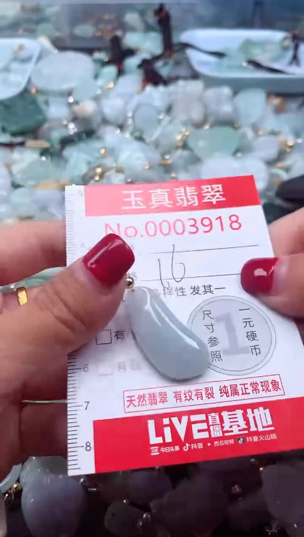 颈饰未镶嵌翡翠3918
