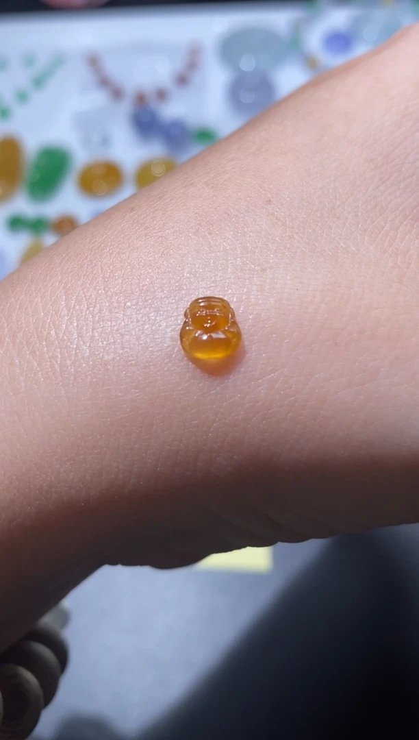 未镶嵌定制翡翠财神