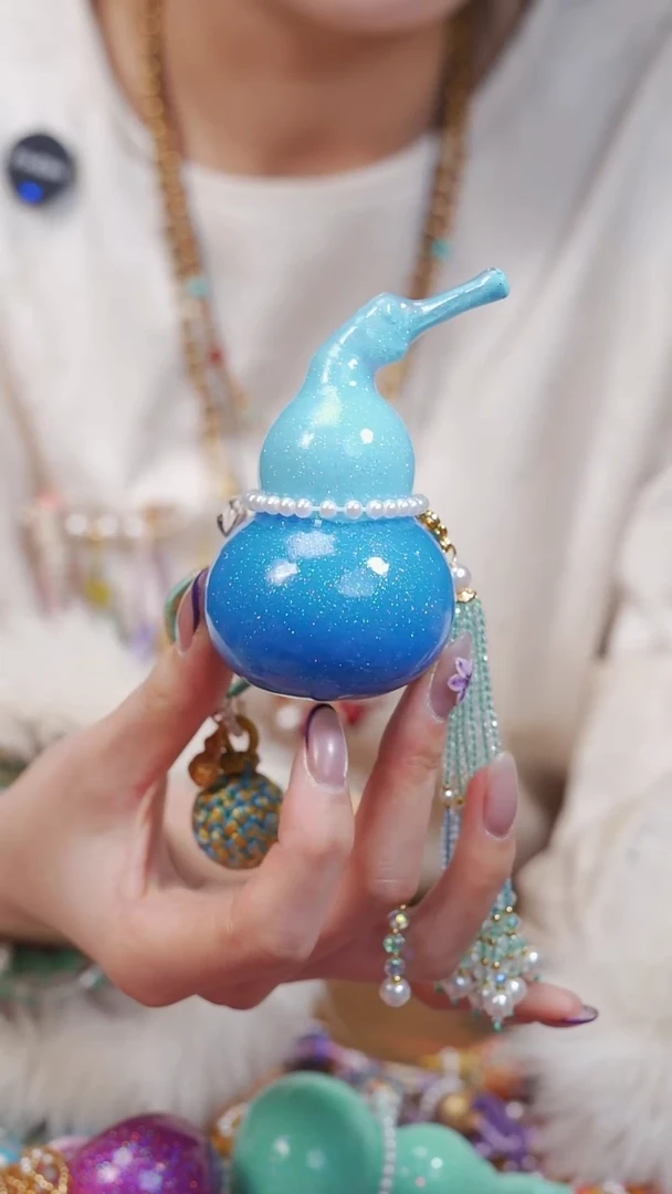 649漆艺工艺小葫芦128