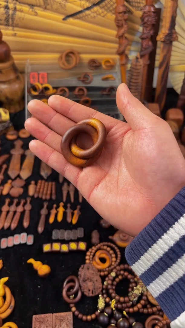 【闪购商品】枣木桃木小乾坤圈吊坠包邮到家
