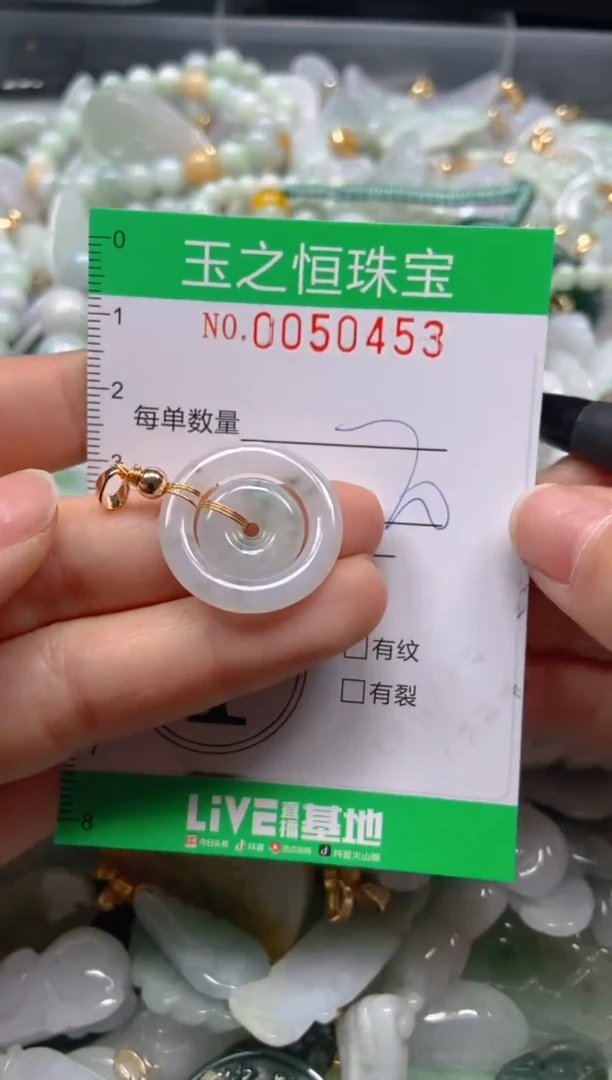 【闪购商品】翡翠颈饰未镶嵌闪购0050453