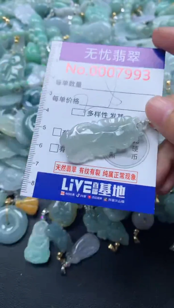 颈饰未镶嵌翡翠7993