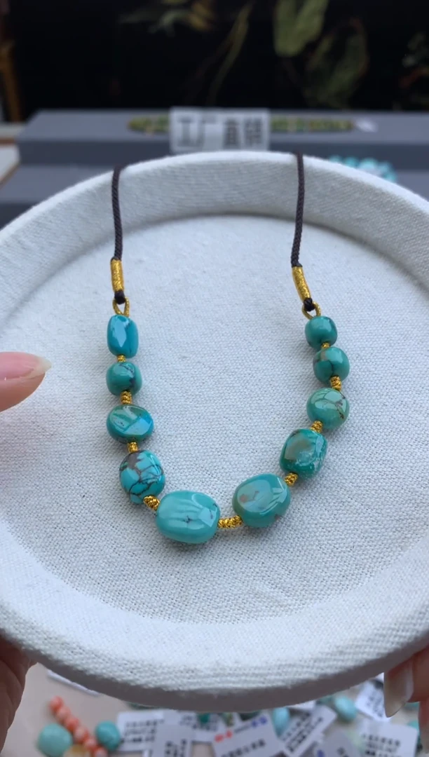 未镶嵌绿松石手串茜.n85