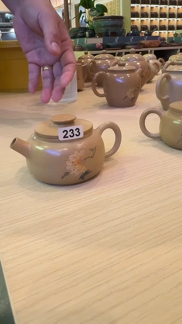 毛**? 板娘的茶 全手工 紫陶茶具 233