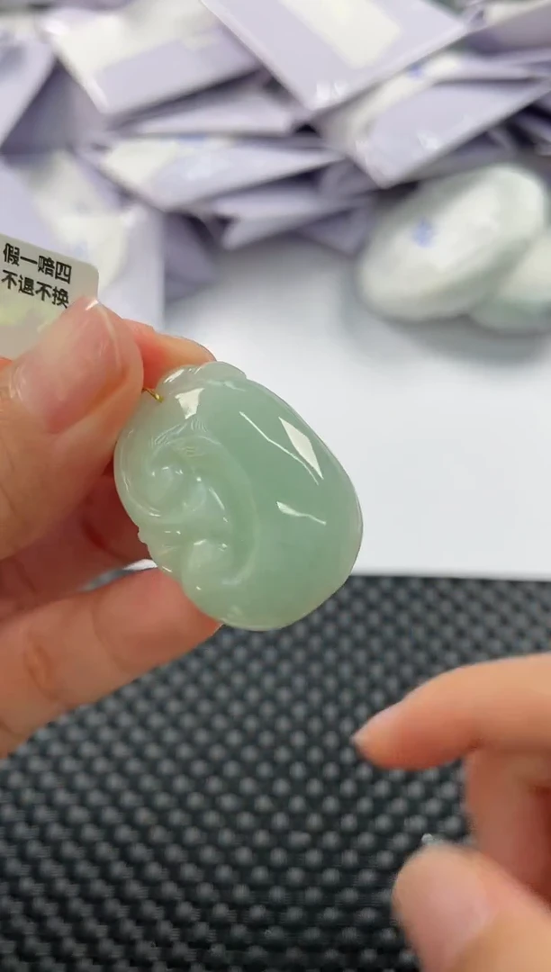 颈饰未镶嵌翡翠0079 如意