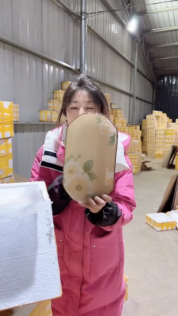 【闪购商品】瓷山茶花鱼盘1只装