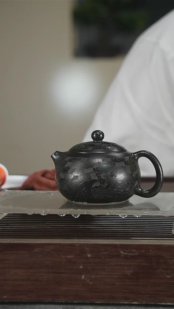 茶壶紫砂原矿紫砂壶200CC50号