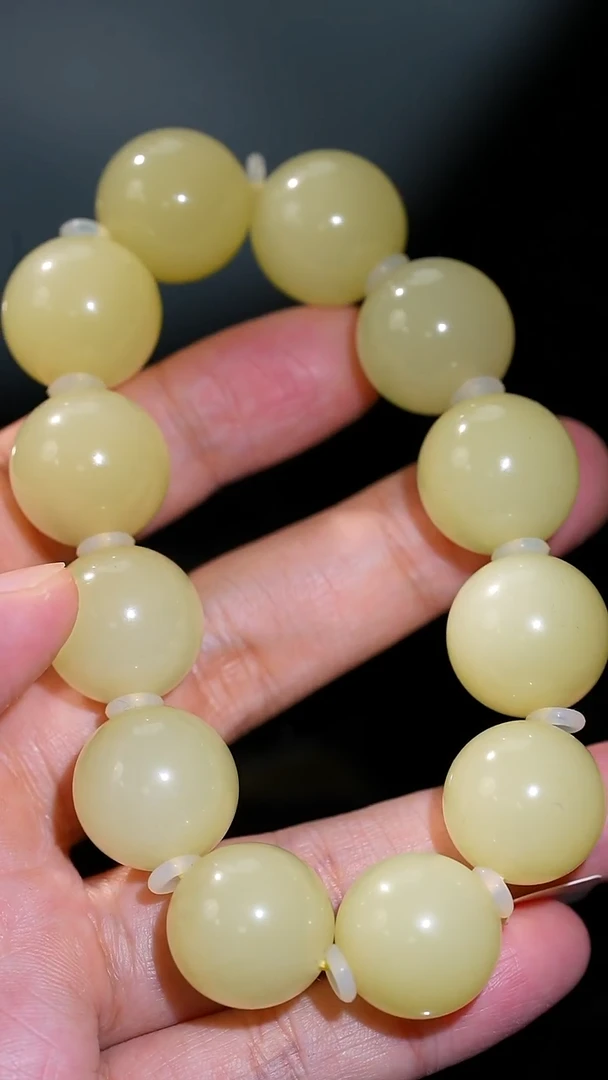 未镶嵌手串和田玉19多样性发一