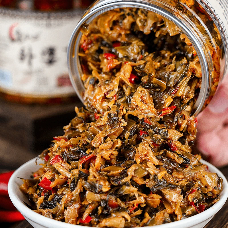 江西特产外婆菜下饭菜地道香辣开胃梅干菜咸小萝卜干即食家乡美味