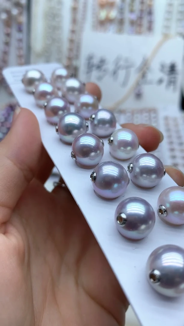 【闪购商品】淡水珍珠吊坠(不含链)银S925镶嵌多样性发其一