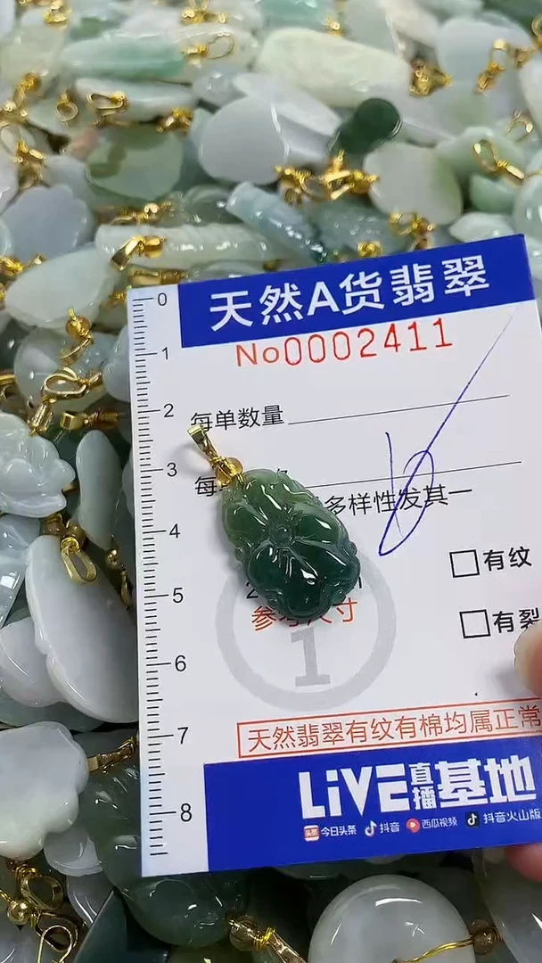 颈饰未镶嵌翡翠纯天然货a翡翠