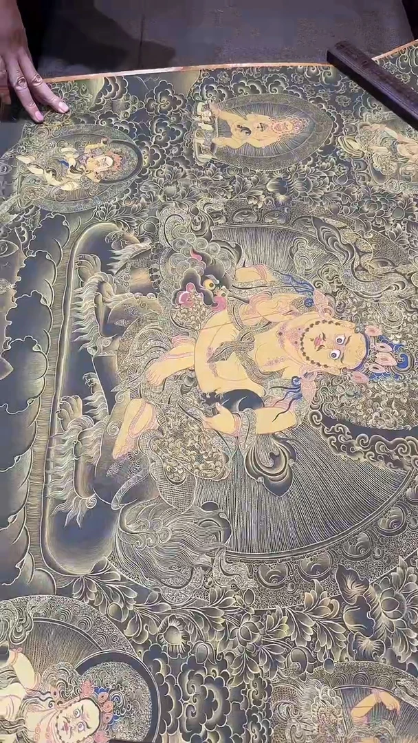 卷轴画【主播精品】高端卷轴画——唐卡AA98