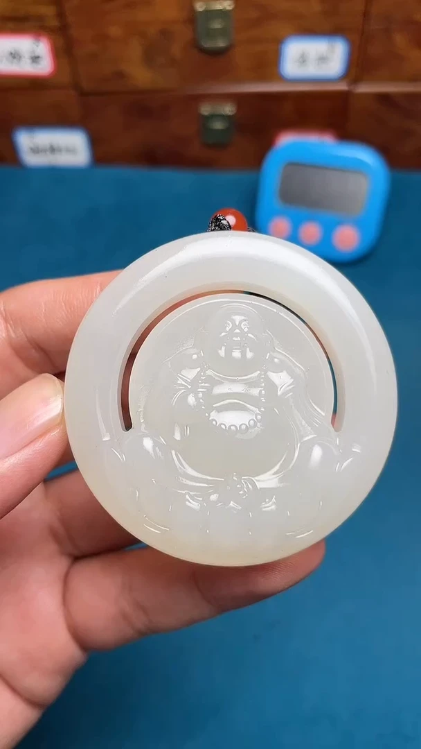 和田玉未镶嵌挂件和田玉