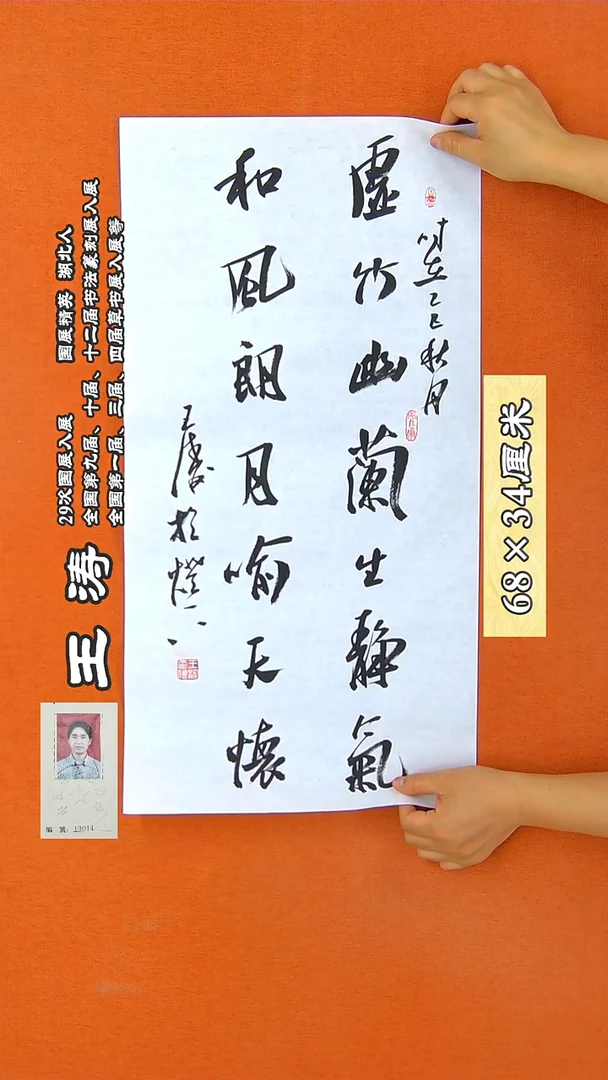 书法58R王涛书法作品