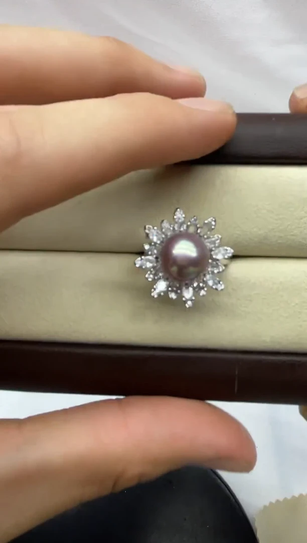 未镶嵌戒指淡水珍珠10