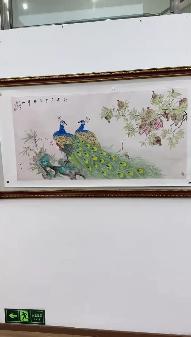 国画49余新志 工笔  墨骨 国画  8平尺