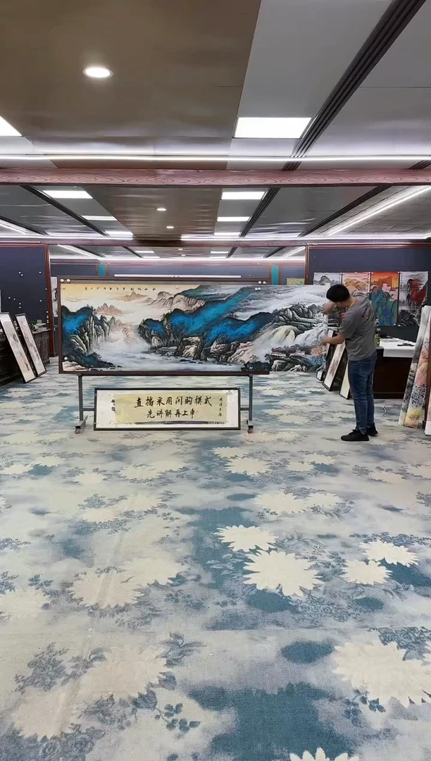 绘画z张伦玉-山水国画-小丈二