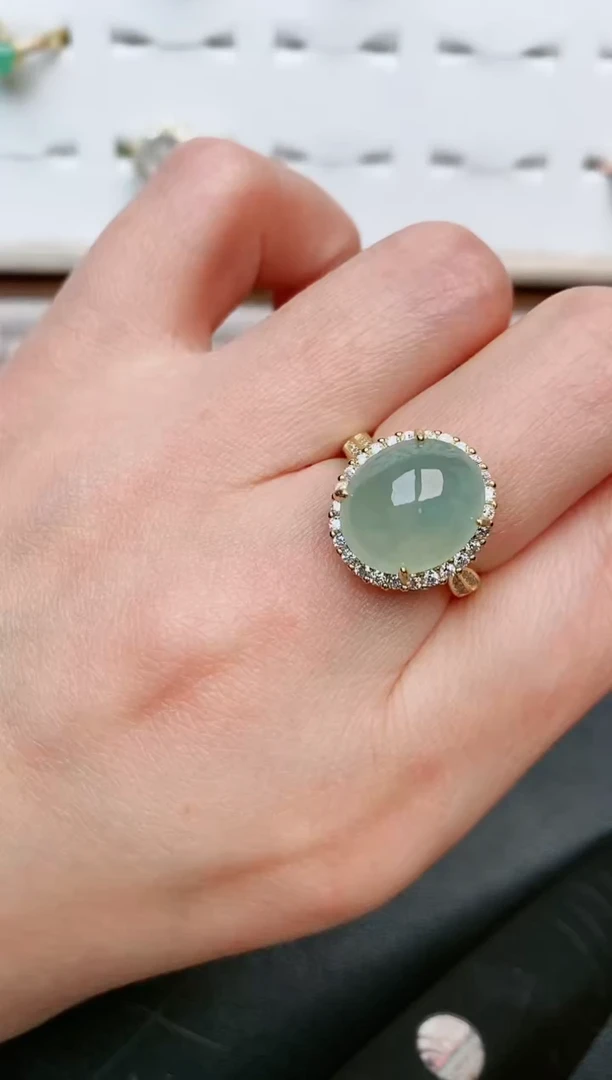 【闪购商品】翡翠戒指银S925镶嵌.....