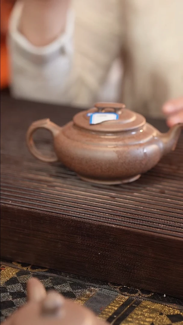 茶壶紫砂原矿手工制作220cc 宽口