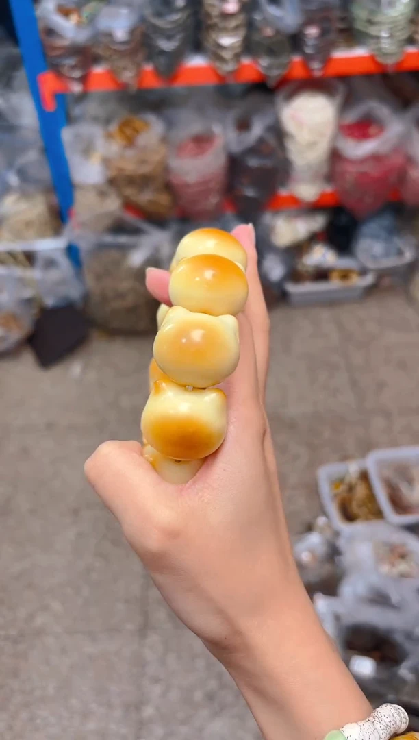 吊坠菩提根/象牙果诺****宫超级大的炭烤猫猫头单圈