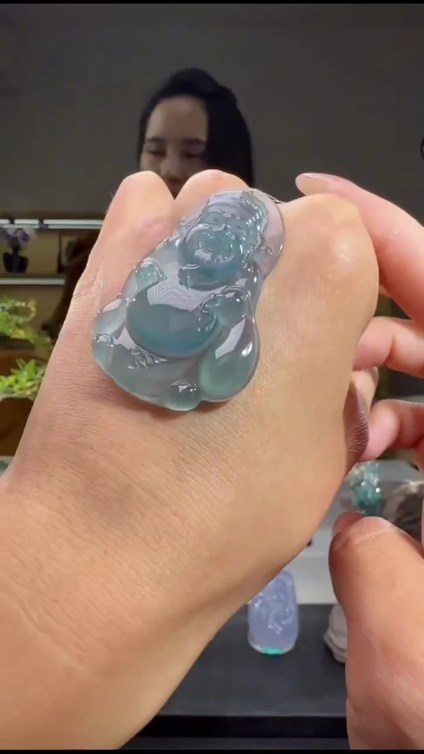 吊坠(不含链)未镶嵌翡翠财神