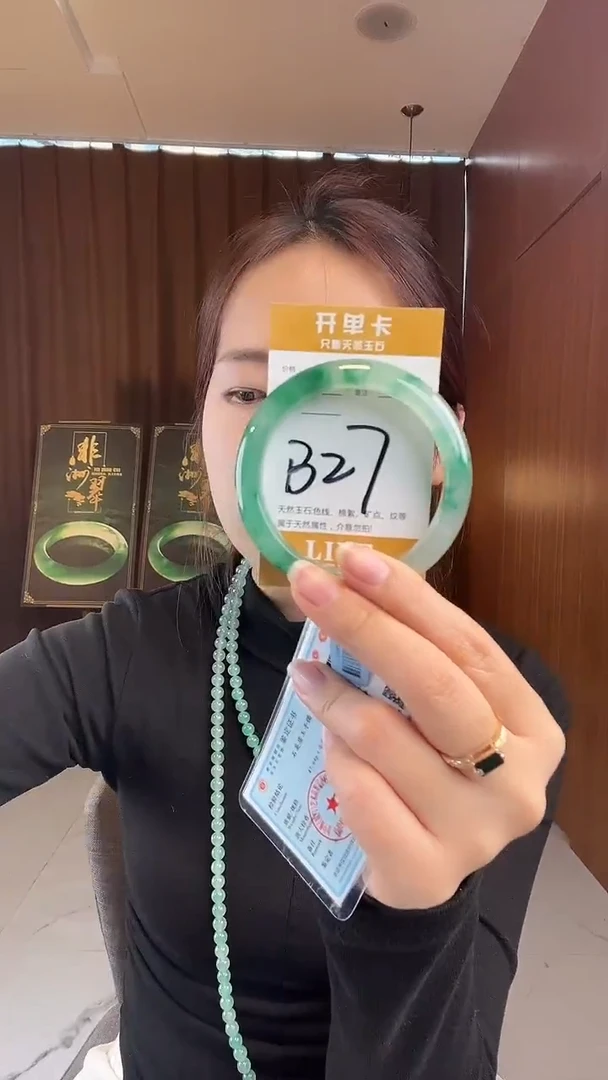 未镶嵌手镯石英质玉非洲翠5657