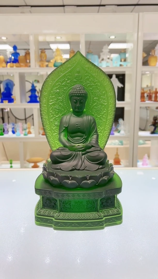 【闪购商品】茶宠古法琉璃药师31高