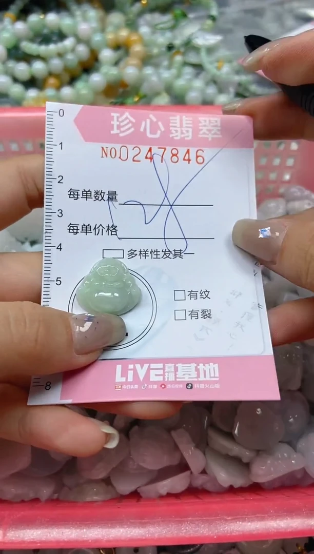 翡翠未镶嵌颈饰闪购0247846