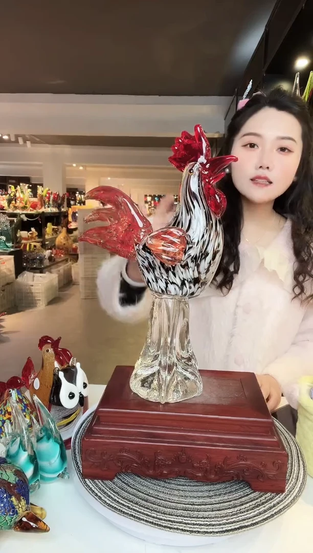 【闪购商品】茶盏琉璃摆件家居摆件