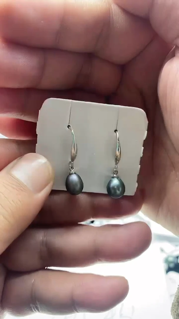 【闪购商品】淡水珍珠吊坠(不含链)合金1