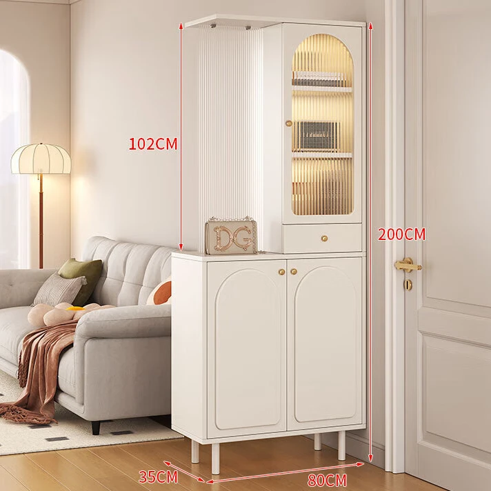 全实木鞋柜家用门口2024爆款入户玄关柜阳台储物柜大容量鞋架