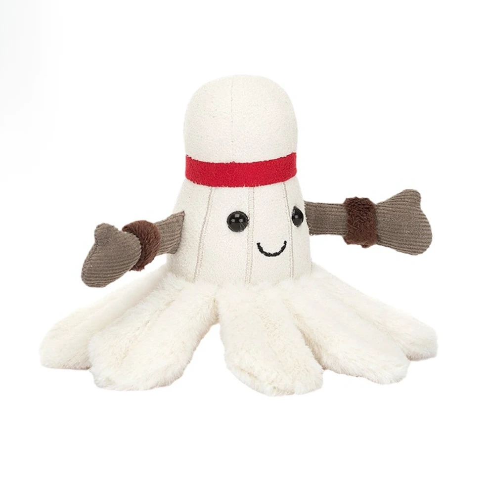 英国新品趣味运动羽毛球毛绒玩具娃娃送礼物公仔12cm