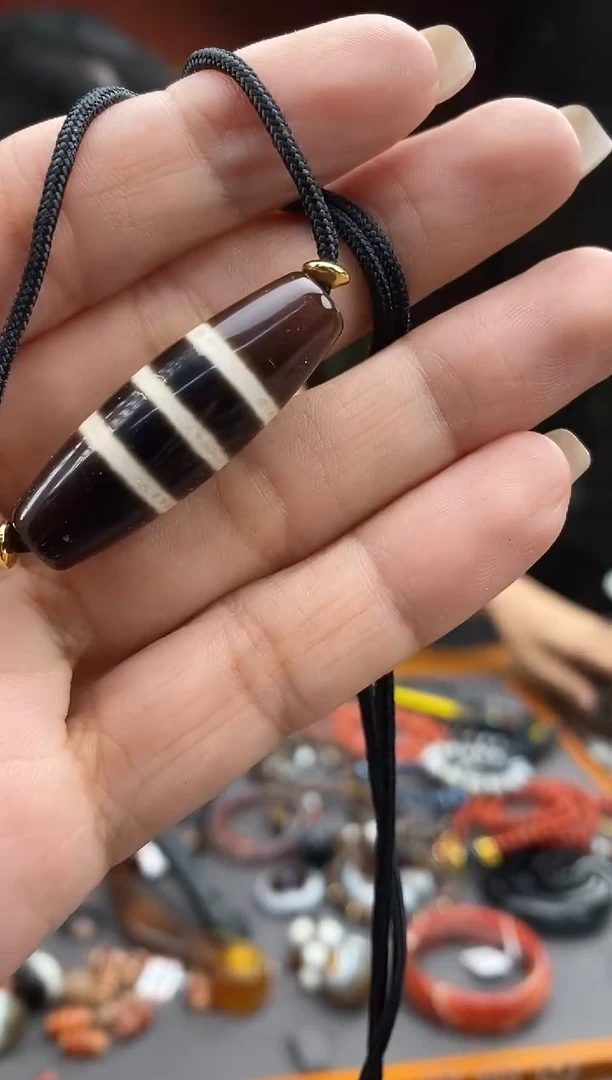 玛瑙/玉髓颈饰未镶嵌  -0917-242 Y多样性发