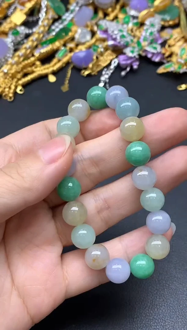 未镶嵌手链翡翠260-中国好珍宝