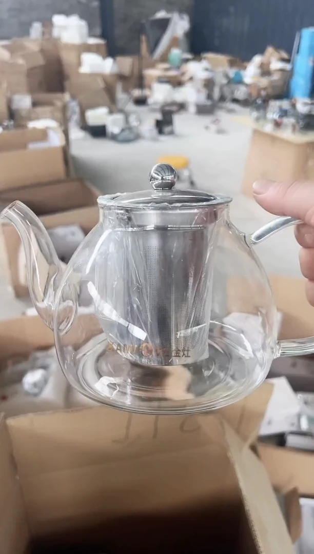 高硼硅玻璃泡茶壶