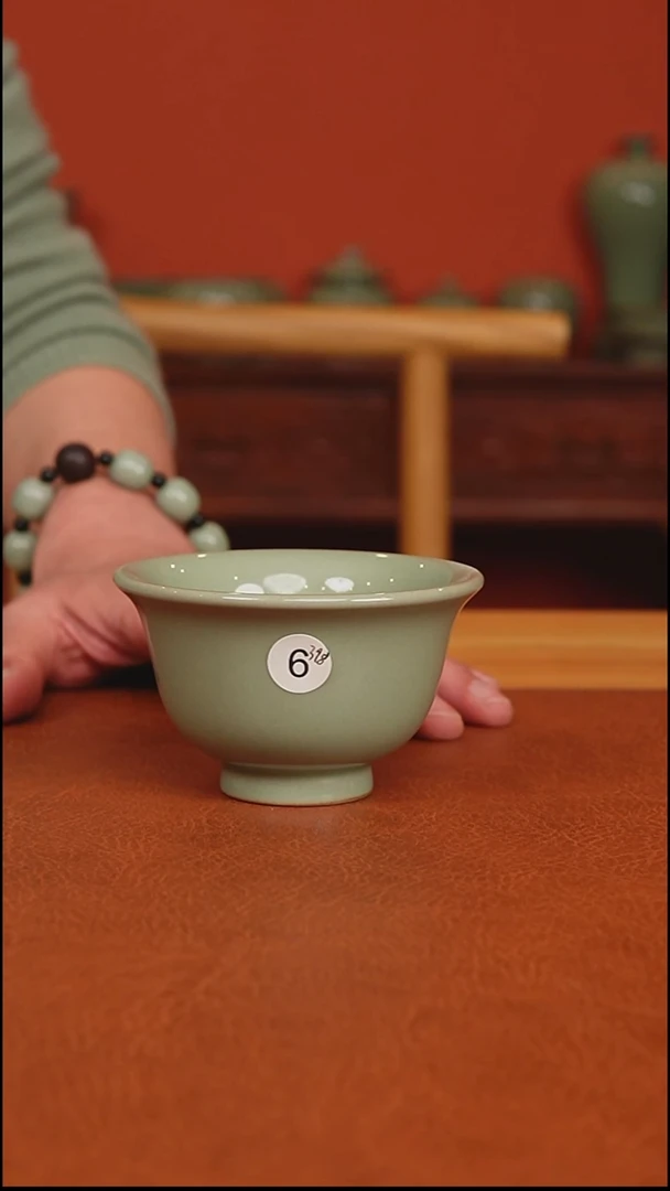 越窑秘色瓷大压手全品