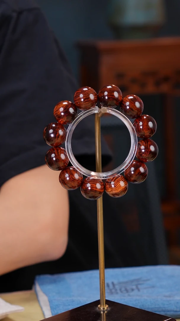 手串/手链黄花梨/降香黄檀盟****员海南黄花梨紫油梨老料20