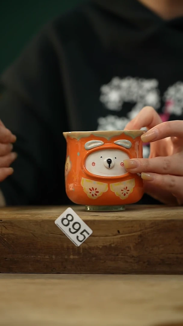 【闪购商品】瓷片手绘·杯/设计师 xudu 款