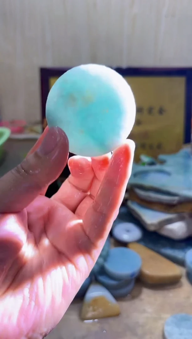 未镶嵌挂件翡翠A货常星3460