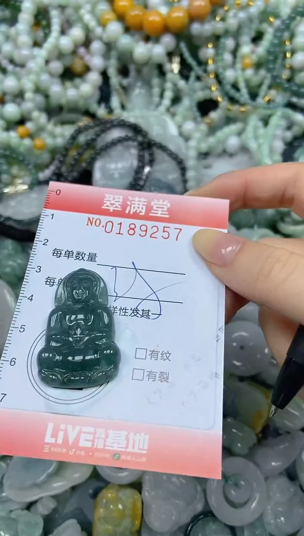 颈饰未镶嵌翡翠闪购0189257