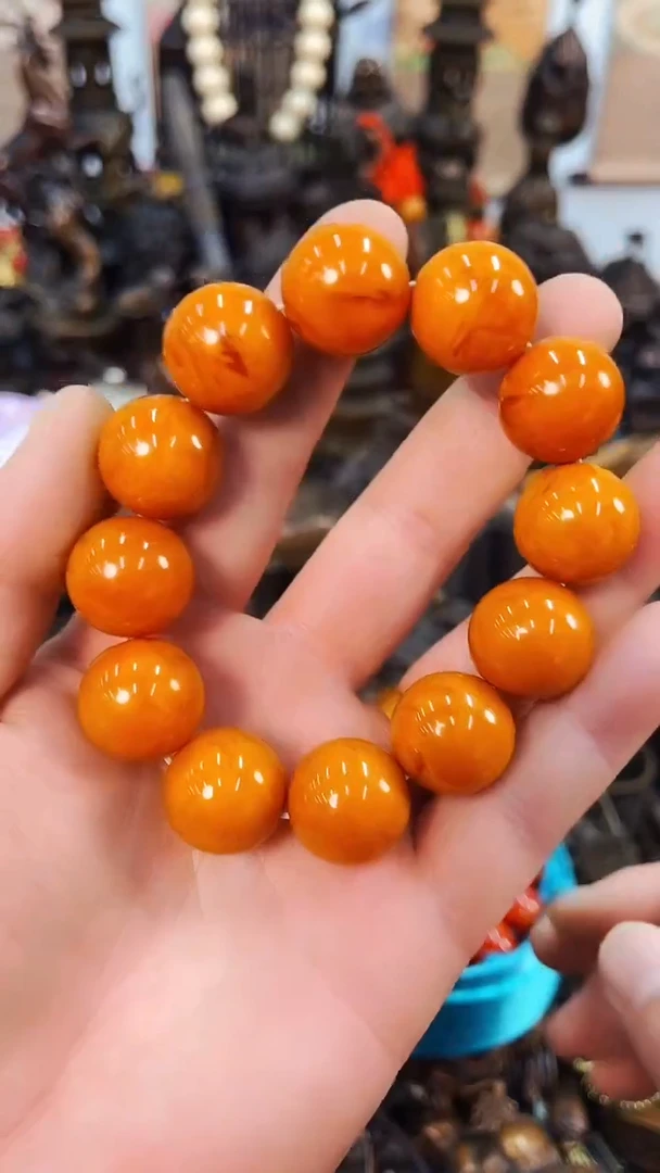 【闪购商品】蜜蜡手链未镶嵌独具匠心 巧夺天工