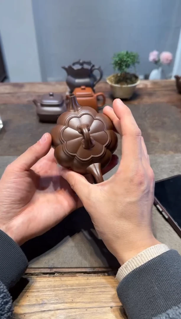 茶壶紫砂被****衫繁花 2.0 紫砂壶