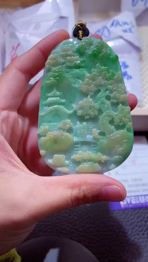 颈饰未镶嵌翡翠00003341