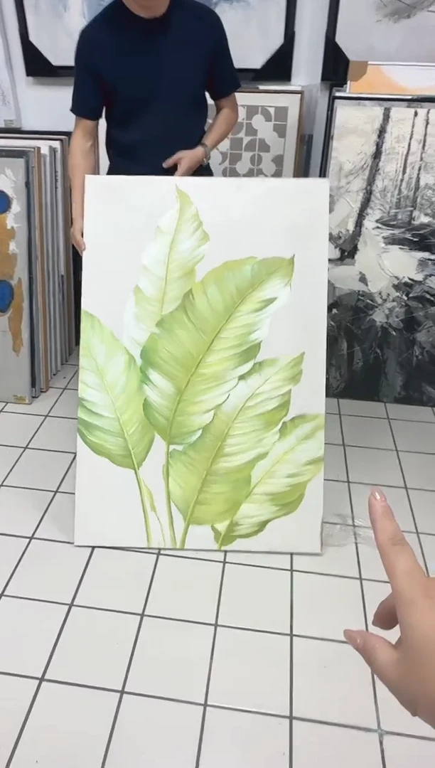 竖款168美术馆 装饰画120*90