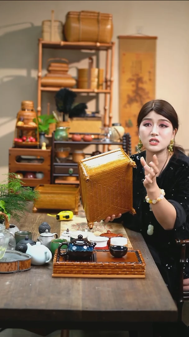 风渡竹筐长方形啊啊