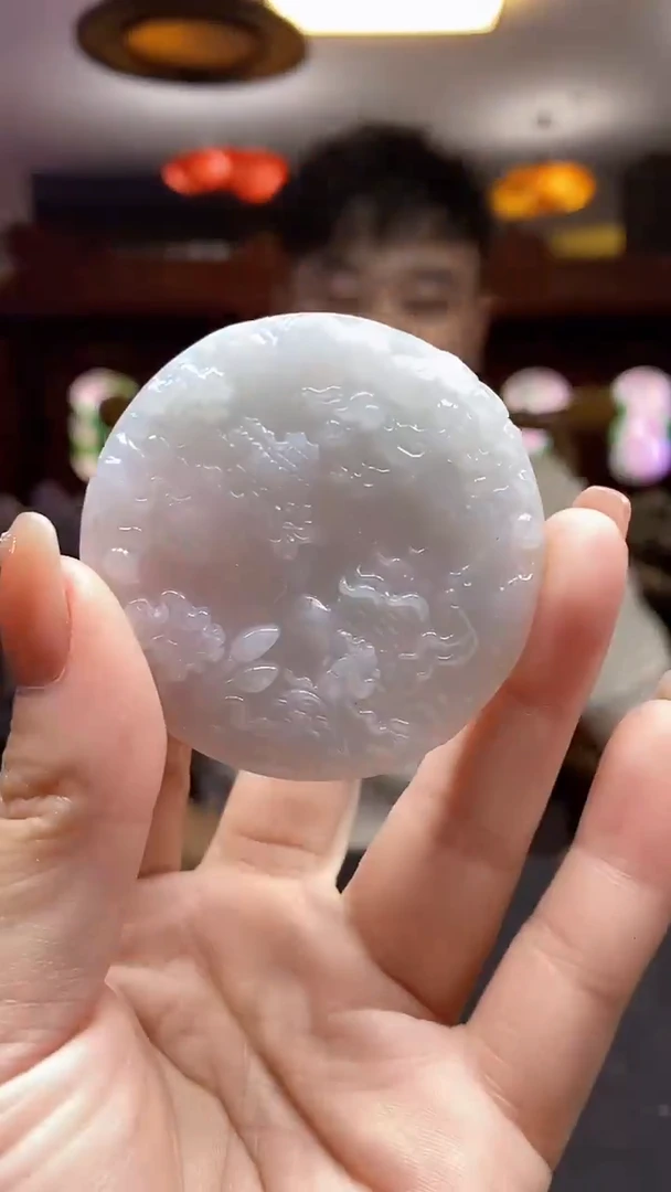 颈饰未镶嵌翡翠03/1010/W/山水