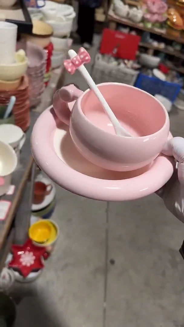 陶瓷3件套 胖胖 微瑕凑满20元包邮